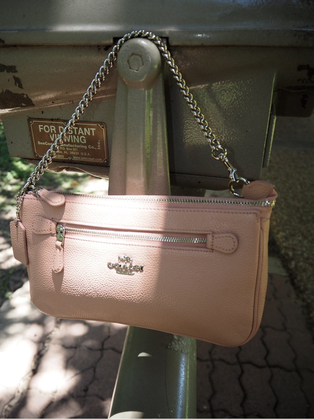 Coach Light Pink Nolita 24 Shoulder Bag